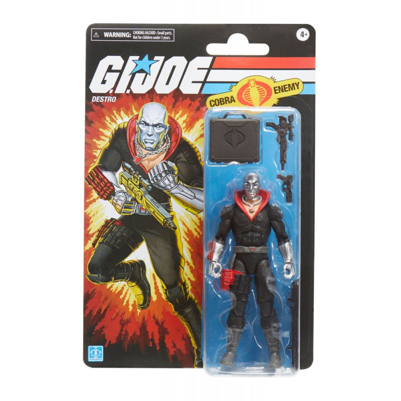 GI JOE Retro Collection 2022 Figurine Destro Hasbro GI JOE Retro Collection 2022 Figurine Destro Hasbro
