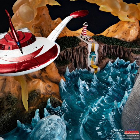 Statue Goldorak & Actarus Cartoon Kingdom