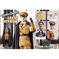 CHARLIE CHAPLIN Figurine The Great Dictator Inifinite Statue