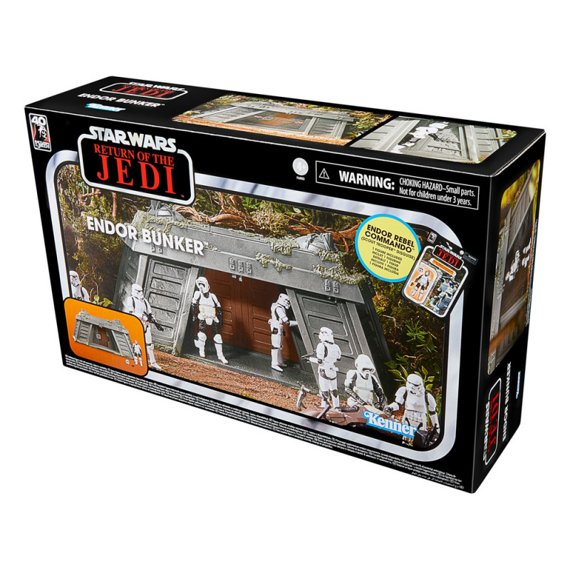 Playset Endor Bunker & Endor Rebel Commando Vintage Collection Hasbro Star Wars Episode VI