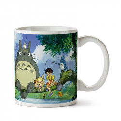 MON VOISIN TOTORO Mug Totoro Fishing Semic