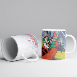 LE CHÂTEAU DE CAGLIOSTRO Mug Lupin Plane