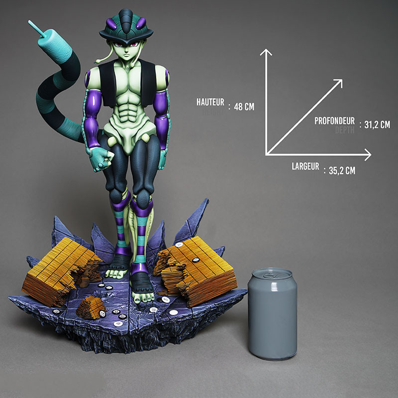 Hunter X Hunter Spardose Meruem Aus PVC – 15 Cm, Handbemalt & Offiziell Lizenziert, Für Fans & Sammler