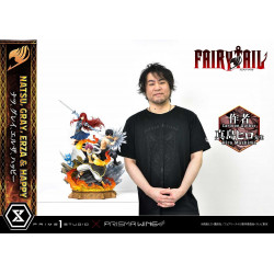 Statue Natsu, Gray, Erza, Happy Concept Masterline Prime 1 Studio Fairy Tail