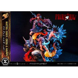 Statue Natsu, Gray, Erza, Happy Concept Masterline Prime 1 Studio Fairy Tail