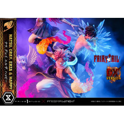 Statue Natsu, Gray, Erza, Happy Concept Masterline Deluxe Bonus Version Prime 1 Studio Fairy Tail