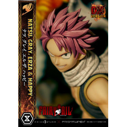 Statue Natsu, Gray, Erza, Happy Concept Masterline Deluxe Version Prime 1 Studio Fairy Tail