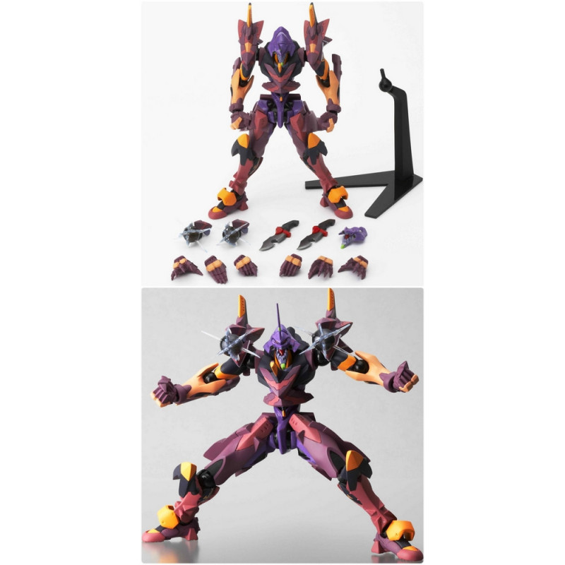 EVANGELION figurine Revoltech 28 Eva-01 New Movie Edition EVANGELION figurine Revoltech 28 Eva-01 New Movie Edition
