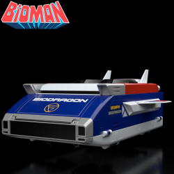 BIOMAN Figurine Bio Robo & Biodragon Mini Pla Bandai Shokugan