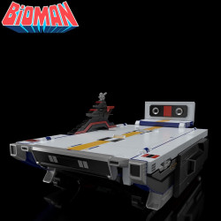 BIOMAN Figurine Bio Robo & Biodragon Mini Pla Bandai Shokugan