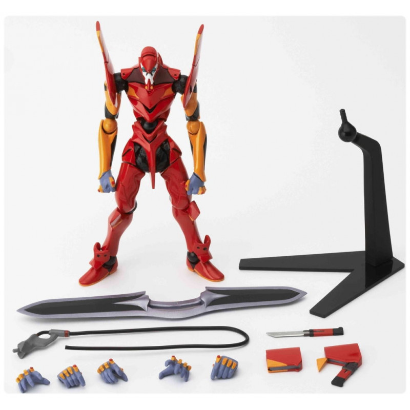 EVANGELION figurine Revoltech 27 Eva 02 Movie Version EVANGELION figurine Revoltech 27 Eva 02 Movie Version