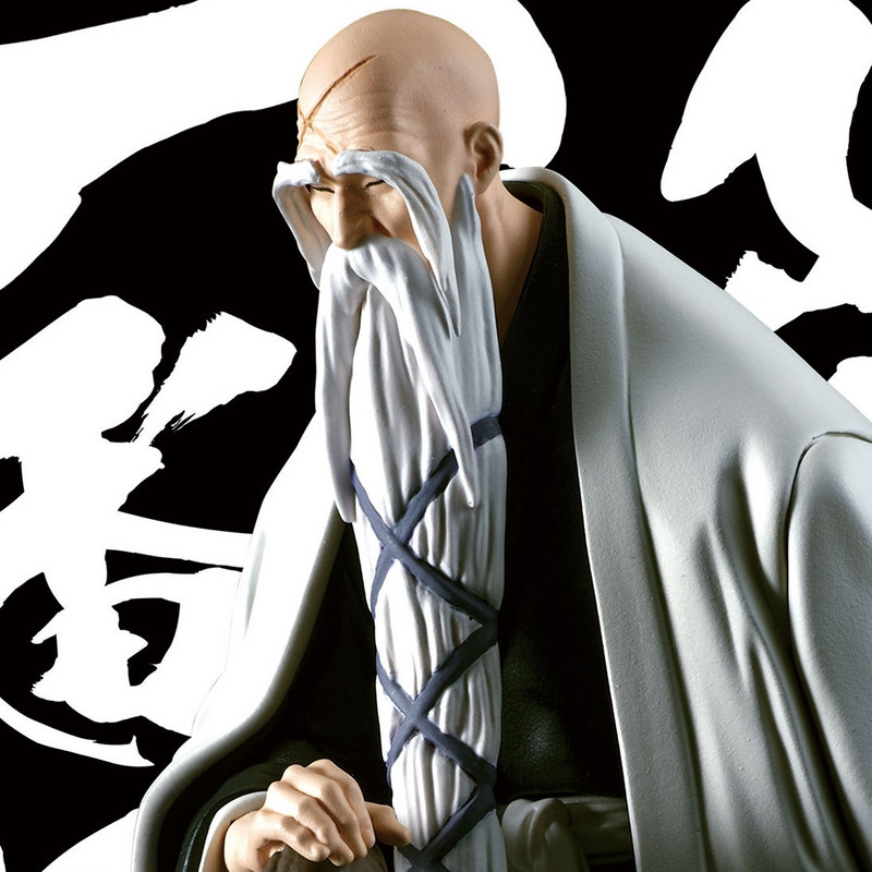 Figurine Genryusai Shigekuni Yamamoto Solid and Souls Banpresto Bleach