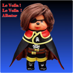 ALBATOR 84 Peluche Kiki version Albator