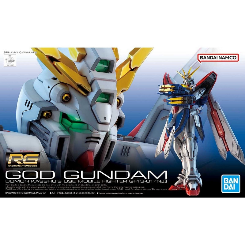GUNDAM Real Grade God Gundam Bandai Gunpla GUNDAM Real Grade God Gundam Bandai Gunpla
