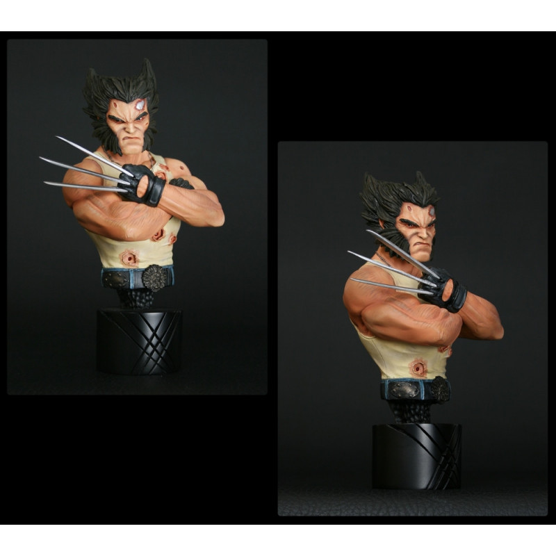 X-MEN Wolverine Logan mini-buste résine Bowen Designs X-MEN Wolverine Logan mini-buste résine Bowen Designs