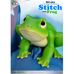 Statue Master Craft Stitch with Frog 100th Beast Kingdom Lilo et Stitch