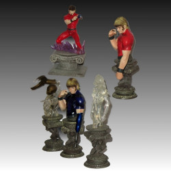 COBRA Space Cobra Gashapons Mini-Statues 30th Anniversaire