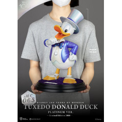 Statue Master Craft Tuxedo Donald Duck Platinum Version Beast Kingdom Disney