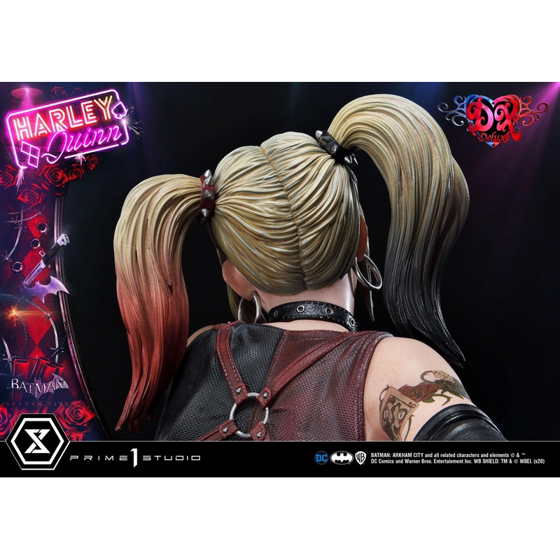 BATMAN Arkham City Statue Harley Quinn Deluxe Bonus version Prime 1 Studio