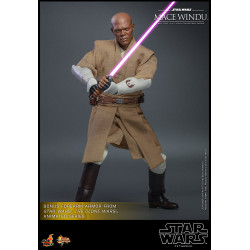 Figurine Mace Windu Hot Toys Star Wars Episode II