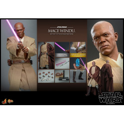 Figurine Mace Windu Hot Toys Star Wars Episode II