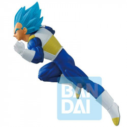 Figurine Vegeta SSJ God Blue Ichibansho Bandai Spirits