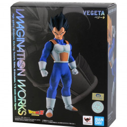 DRAGON BALL Z Figurine Vegeta Imagination Works Bandai