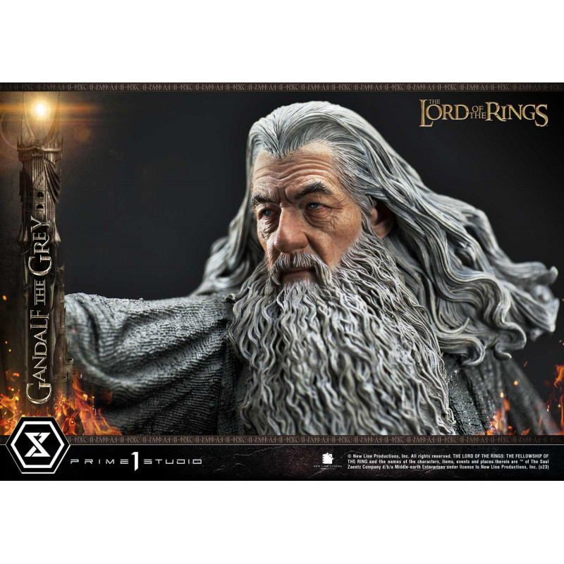 Figurine Gandalf En Résine - Le Seigneur Des Anneaux (Neuf)