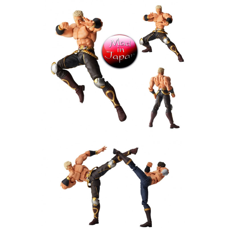 HOKUTO NO KEN figurine Revoltech 13 Raoh Final Version HOKUTO NO KEN figurine Revoltech 13 Raoh Final Version