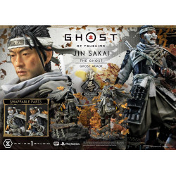 Statue Jin Sakai The Ghost Righteous Punishment Ghost Armor Prime 1 Studio Ghost Of Tsushima