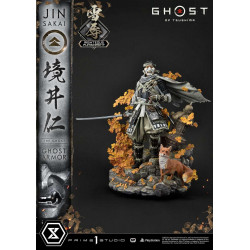 Statue Jin Sakai The Ghost Righteous Punishment Ghost Armor Prime 1 Studio Ghost Of Tsushima