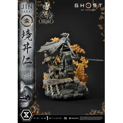 Statue Jin Sakai The Ghost Righteous Punishment Ghost Armor Prime 1 Studio Ghost Of Tsushima