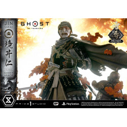 Statue Jin Sakai The Ghost Righteous Punishment Ghost Armor Prime 1 Studio Ghost Of Tsushima