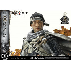 Statue Jin Sakai The Ghost Righteous Punishment Ghost Armor Prime 1 Studio Ghost Of Tsushima