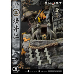 Statue Jin Sakai The Ghost Righteous Punishment Ghost Armor Prime 1 Studio Ghost Of Tsushima