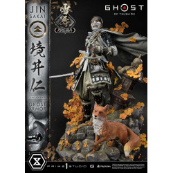 Statue Jin Sakai The Ghost Righteous Punishment Ghost Armor Prime 1 Studio Ghost Of Tsushima