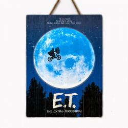 E.T. L’EXTRA-TERRESTRE Woodart 3D Print Doctor Collector