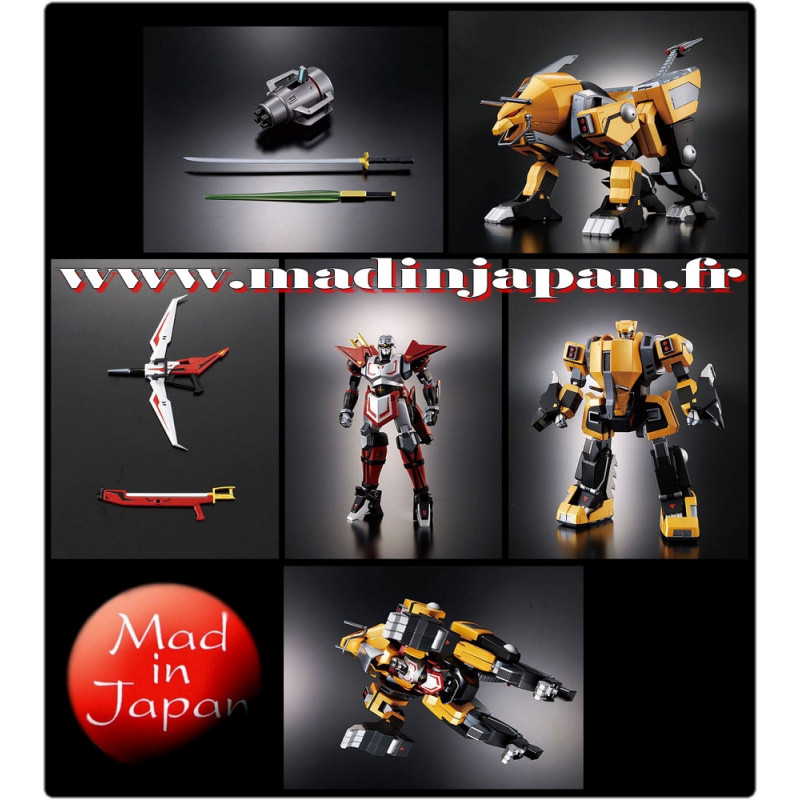 Soul Of Chogokin GX-54 Tobikage & Kurojishi Cybertron & Black Lion Soul Of Chogokin GX-54 Tobikage & Kurojishi Cybertron & Black Lion