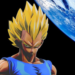 DRAGON BALL Z figurine Vegeta S. Saiyan Master Stars Piece Manga Dimensions Banpresto