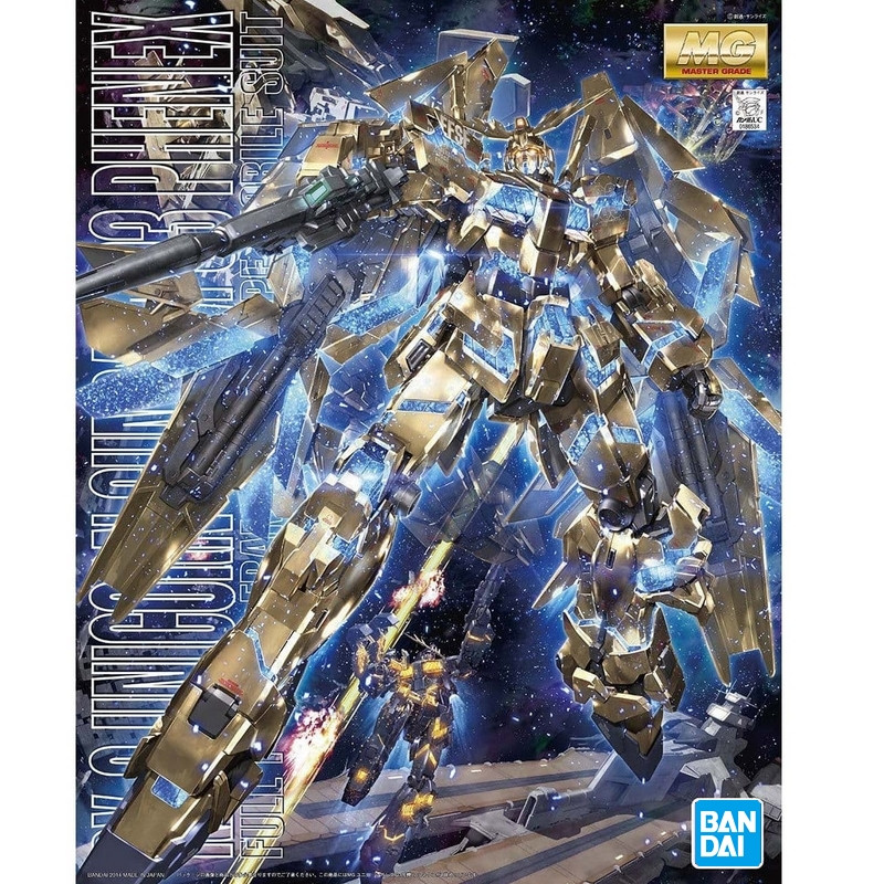 GUNDAM Master Grade RX-0 Gundam 03 Phenex Bandai Gunpla GUNDAM Master Grade RX-0 Gundam 03 Phenex Bandai Gunpla