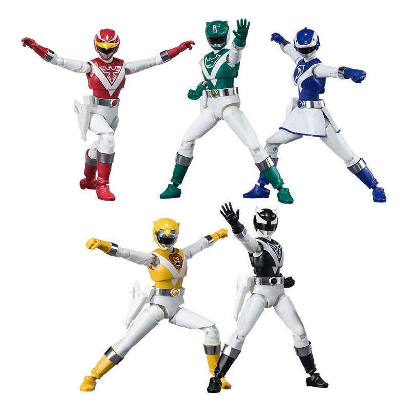 LIVEMAN Pack 5 Figurines Shodo Super Choujuu Sentai Liveman Bandai LIVEMAN Pack 5 Figurines Shodo Super Choujuu Sentai Liveman Bandai
