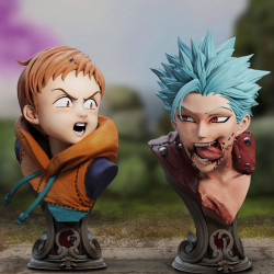 THE SEVEN DEADLY SINS Statue Ban vs King Figurama Collectors