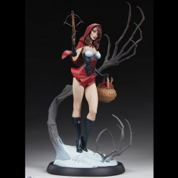 RED RIDING HOOD Statue Fairytale Fantasies Sideshow