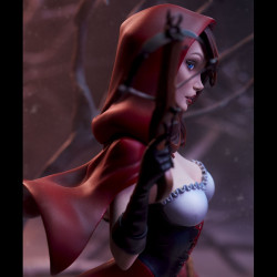 RED RIDING HOOD Statue Fairytale Fantasies Sideshow