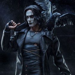 THE CROW Statue Eric Draven Premium Format Sideshow