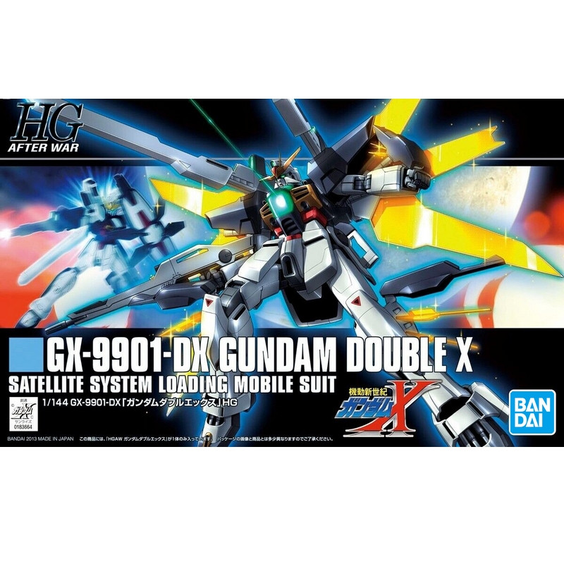 GUNDAM High Grade GX-9901-DX Gundam Double X Bandai Gunpla