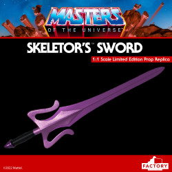 Réplique Epée Skeletor Factory Entertainment Maitres de l'Univers