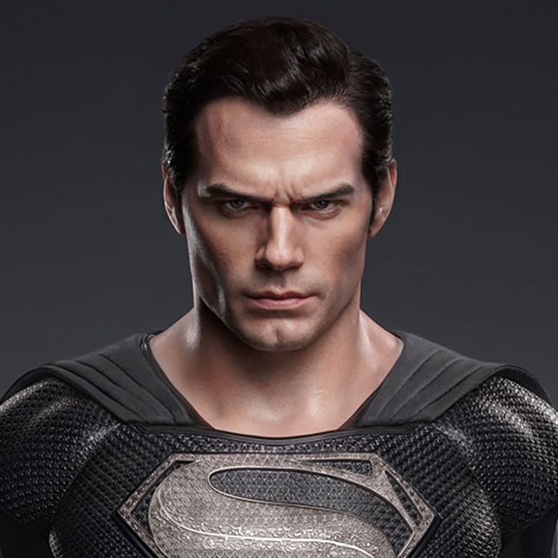 Buste Superman Justice League Black Version Queen Studios DC Comics Buste Superman Justice League Black Version Queen Studios DC Comics