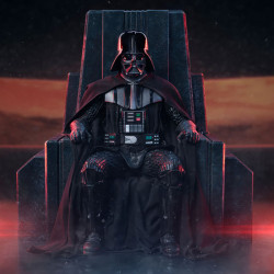 Statue Darth Vader on Throne Legacy Replica Iron Studios Star Wars