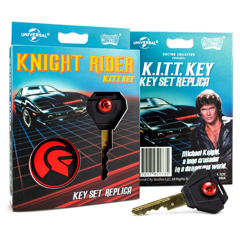 Montre Digitale Knight Rider KITT – Réplique Officielle Du Comlink Avec Logo Knight Industries – Cadeau Collector Pour Fans De La Série